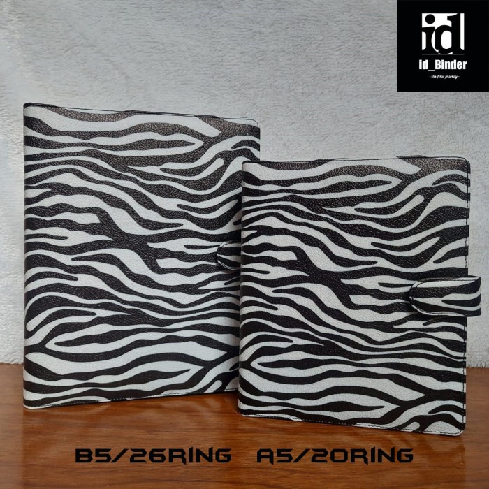 

Kusus Hari Ini Binder Printing Motip Skin Zebra Dan Jerapah A5/Ring 20, B5/Ring 26 Terlaris