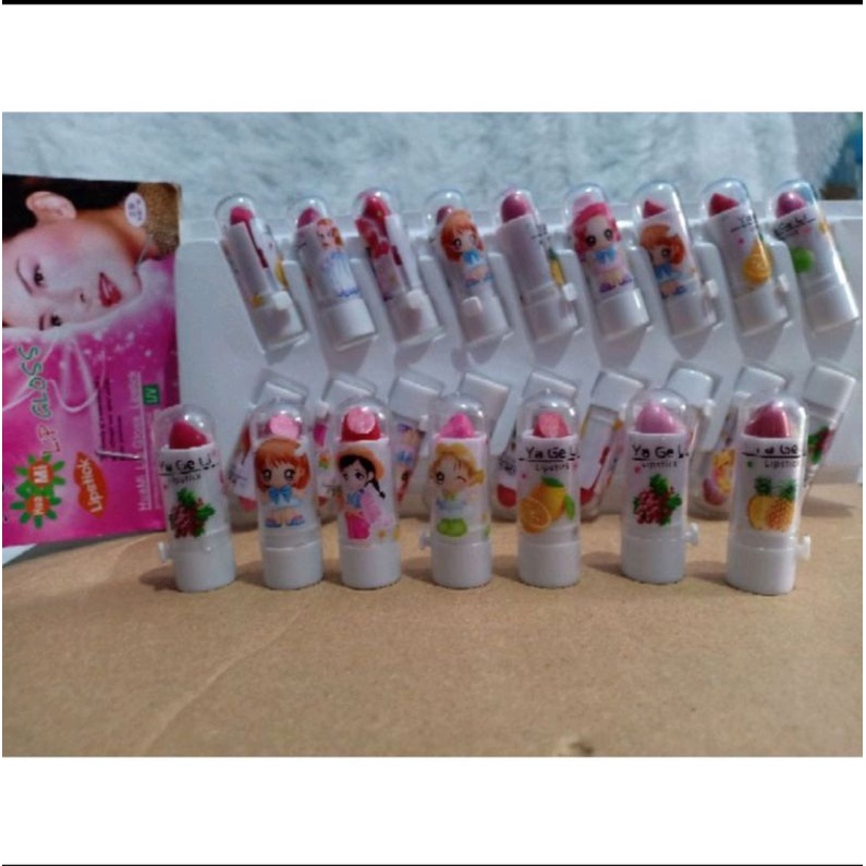 LIPBLAM ANAK/LIPSTIK MINI RASA BUAH