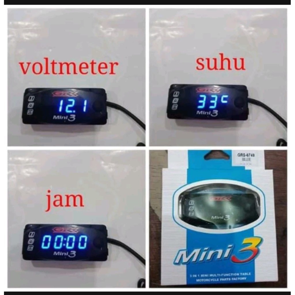 volt meter mini 3in 1 universal/digital volt meter 3 in 1 digital