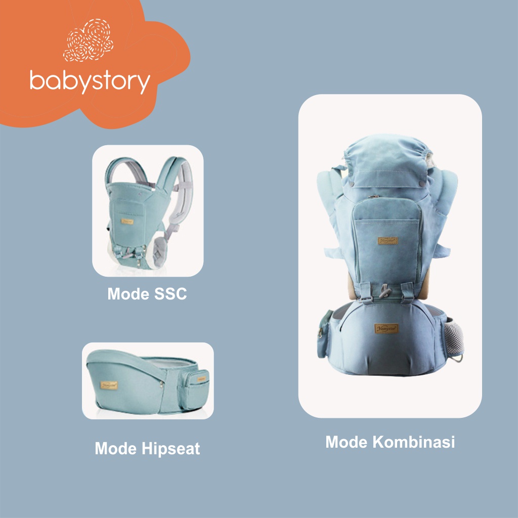 Original Hipseat Yuangxiue Carrier Gendongan bayi hipseat Gendongan baby casual hipseat