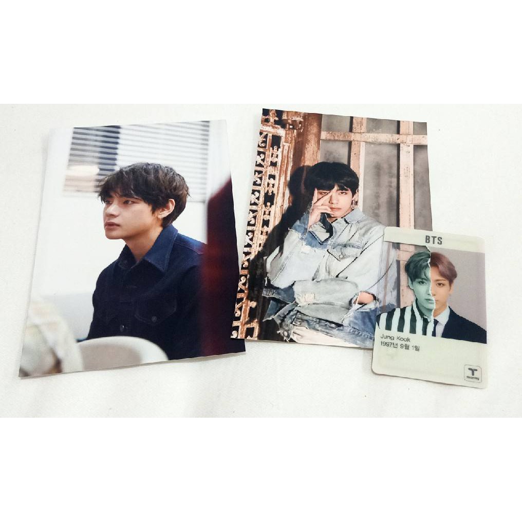 BTS - OFFICIAL LIVE PHOTO ONEUL EXHIBITION BTS V TAEHYUNG JK TMONEY