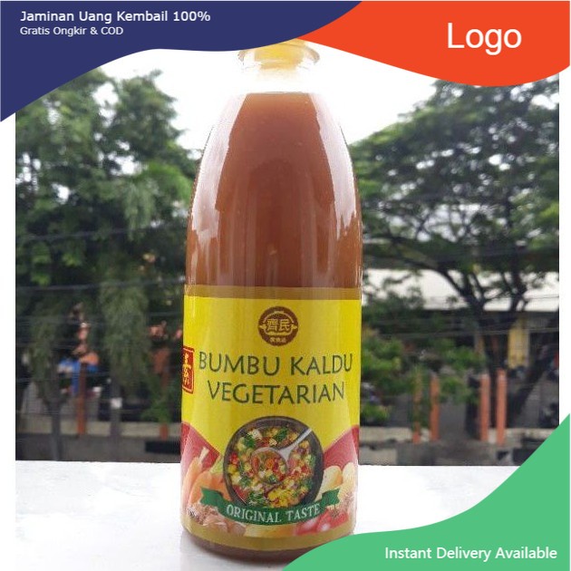 

Bumbu Kaldu Vegetarian Original Taste by Qimin Vegetarian pengganti Maggie