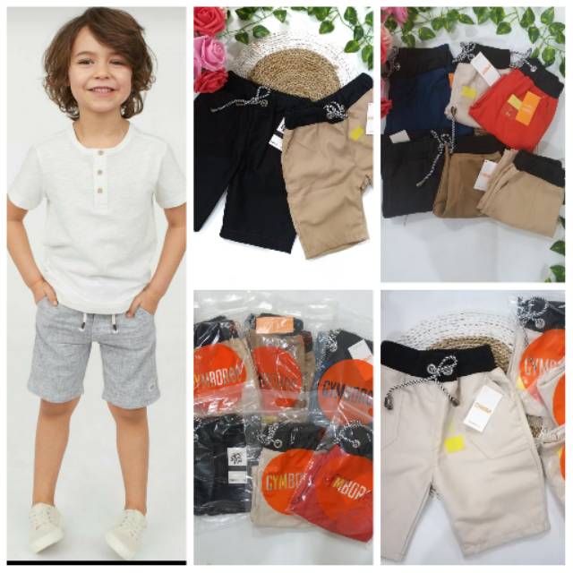 CELANA PENDEK ANAK Premium/celana chinos anak
