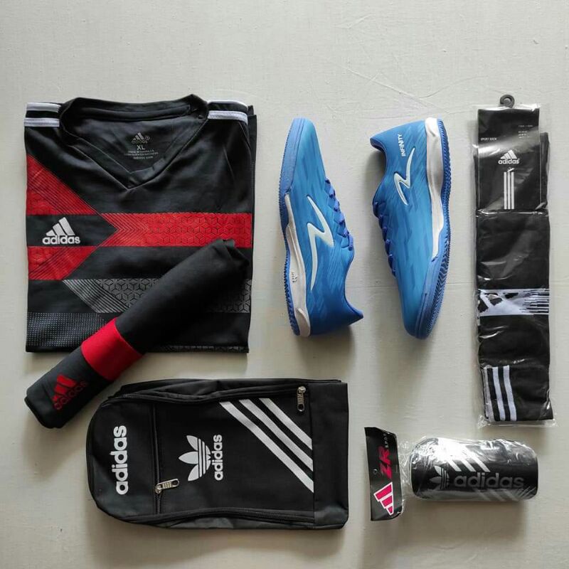 (KOMPLIT 5 SET) SEPATU FUTSAL  SPECS LIGH SPED  REEBOND BERKUALITAS BISA COD