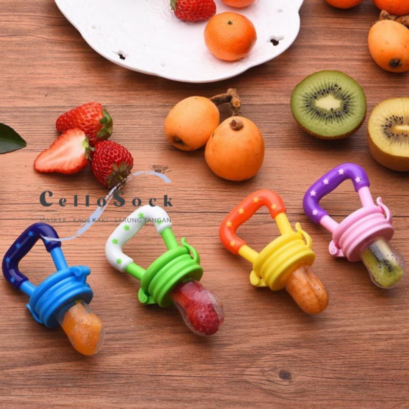 Empeng Buah Buah Bayi / Dot Buah Bayi / Fresh Fruit Feeder / Gigitan MPASI / Fruit Pacifier-2