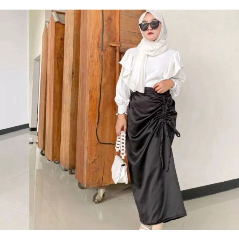 READY COD ROK SPAN SERUT || NO PO|| ROK ARMANI SILK SERUT || ROK SPAN SERUT || ROK SERUT KOREA || ROK SERUT VIRAL || ROK SERUT  || ROK SERUT SAMPING UKURAN S M L XL XXL ADA|| ROK SPAN TERBARU