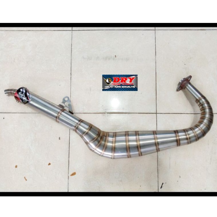 KNALPOT RX KING RX SPESIAL KOLONG PYTON FULL STENLESS DRYRACINGEXHAUST