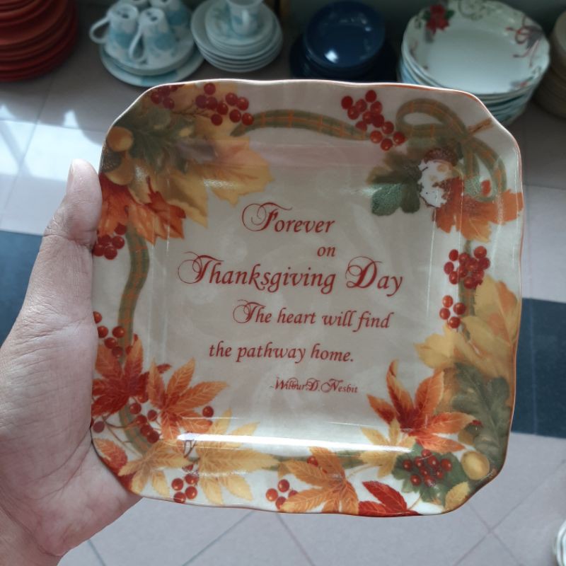 CAKE PLATE/PIRING CANTIK SANGO/PIRING SANGO