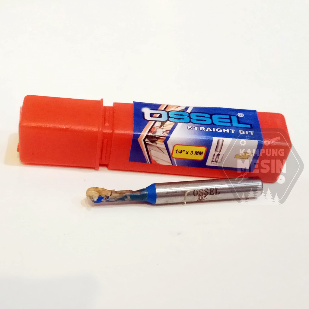 Mata Router Straight 3mm OSSEL Mata Router 101-011 mata roter straight 3mm mata profil straight 3mm
