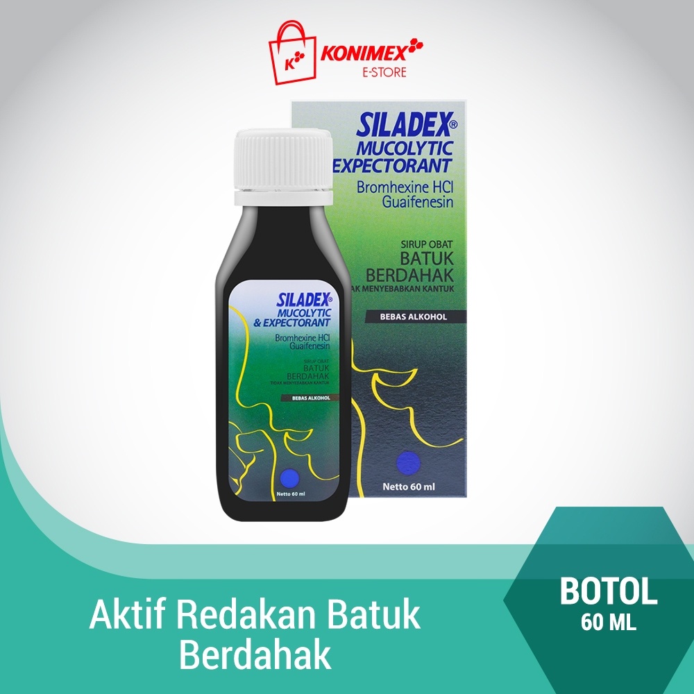 Siladex Syrup Batuk 60ml/100ml ORIGINAL-BPOM