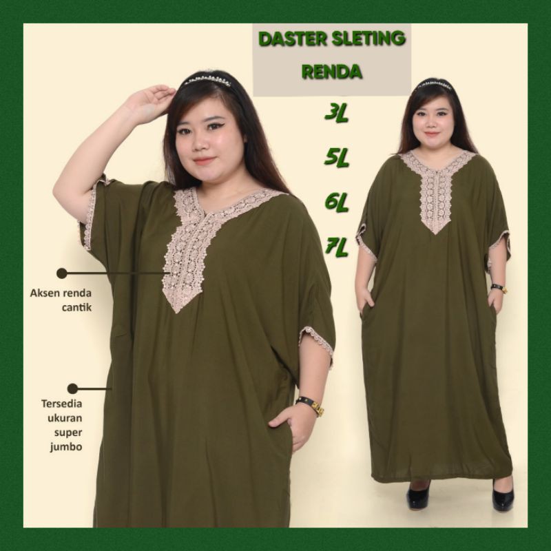 daster jumbo rayon LD 120 130 140 150