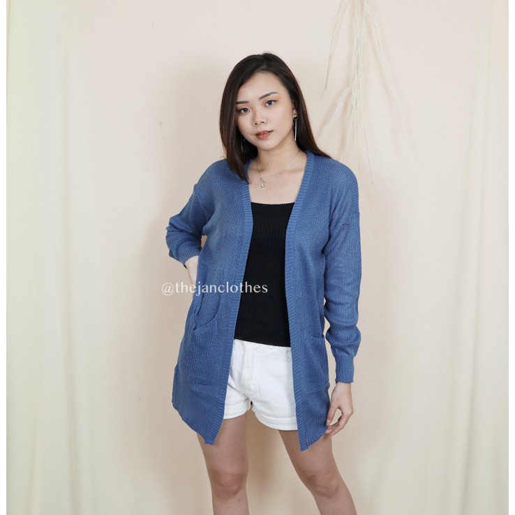 Sunmy cardi rajut  br - Thejanclothes