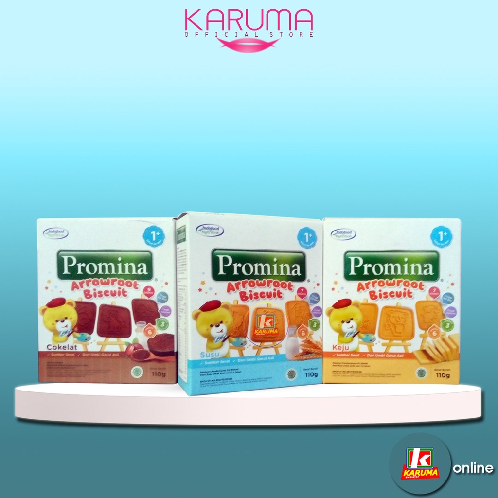 

Promina Biskuit Arrowroot 110gr Aneka Varian