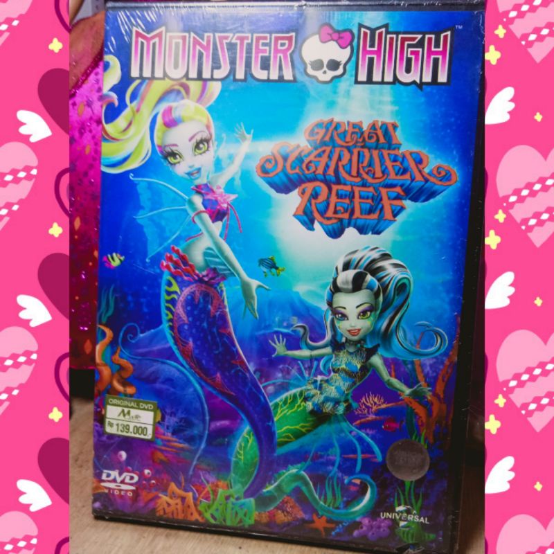 DVD FILM MONSTER HIGH : GREAT SCARRIER REEF /DVD FILM ANAK/DVD original