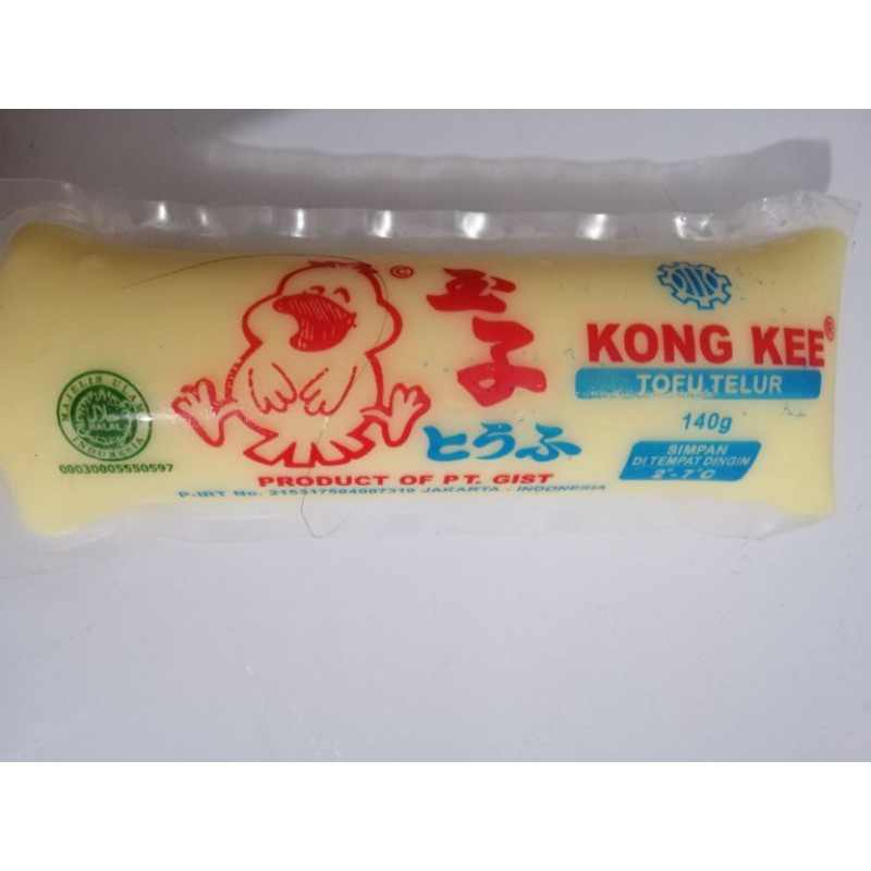 

Japanese Tofu Kong Kee Egg /Tahu jepang Rasa Telur 140g Halal