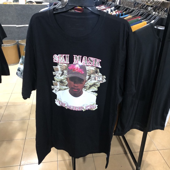 Kaos  Ski Mask The Slump God Stacks & Racks Tshirt