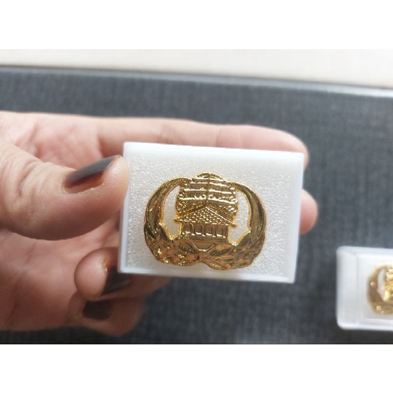 Pin Korpri (Lencana Korpri) Kuningan Asli Kualitas 1