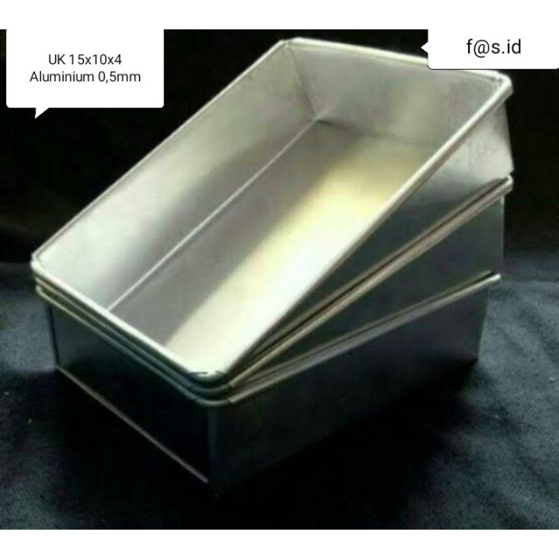 Loyang brownies mini / Loyang brownies bakar mini Aluminium tebal