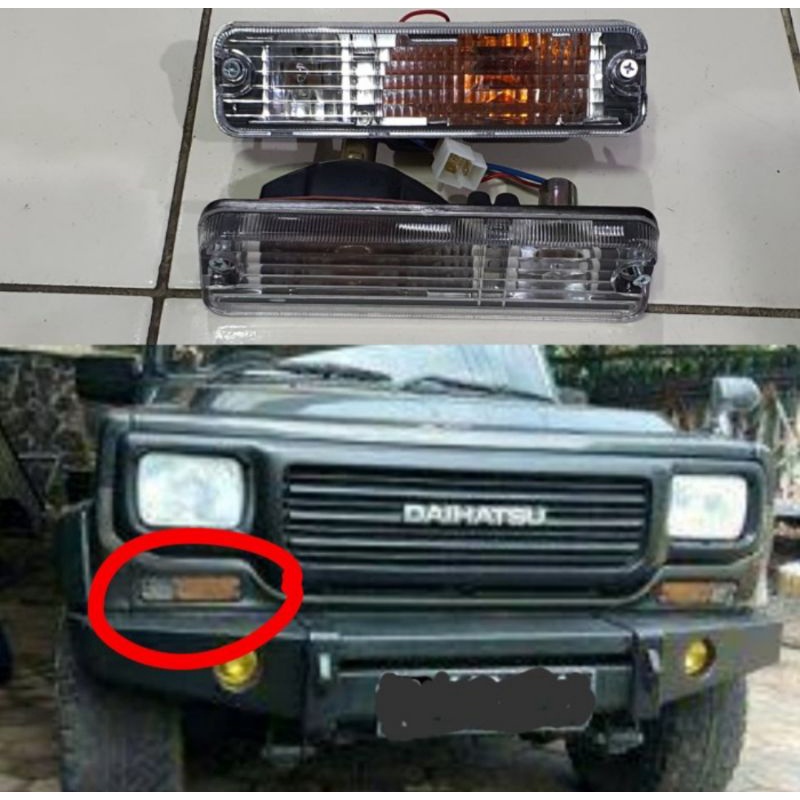 Jual Lampu Sen Bumper Depan Daihatsu Feroza Taft V Shopee Indonesia