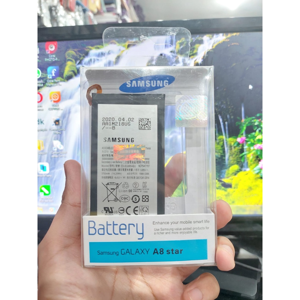 Baterai Samsung Galaxy A3 2016 A310 A7 2017 A720 A7 2018 A750 A8 2018 Plus Star E7  Kwalitas Grade A Plus Battery Quality