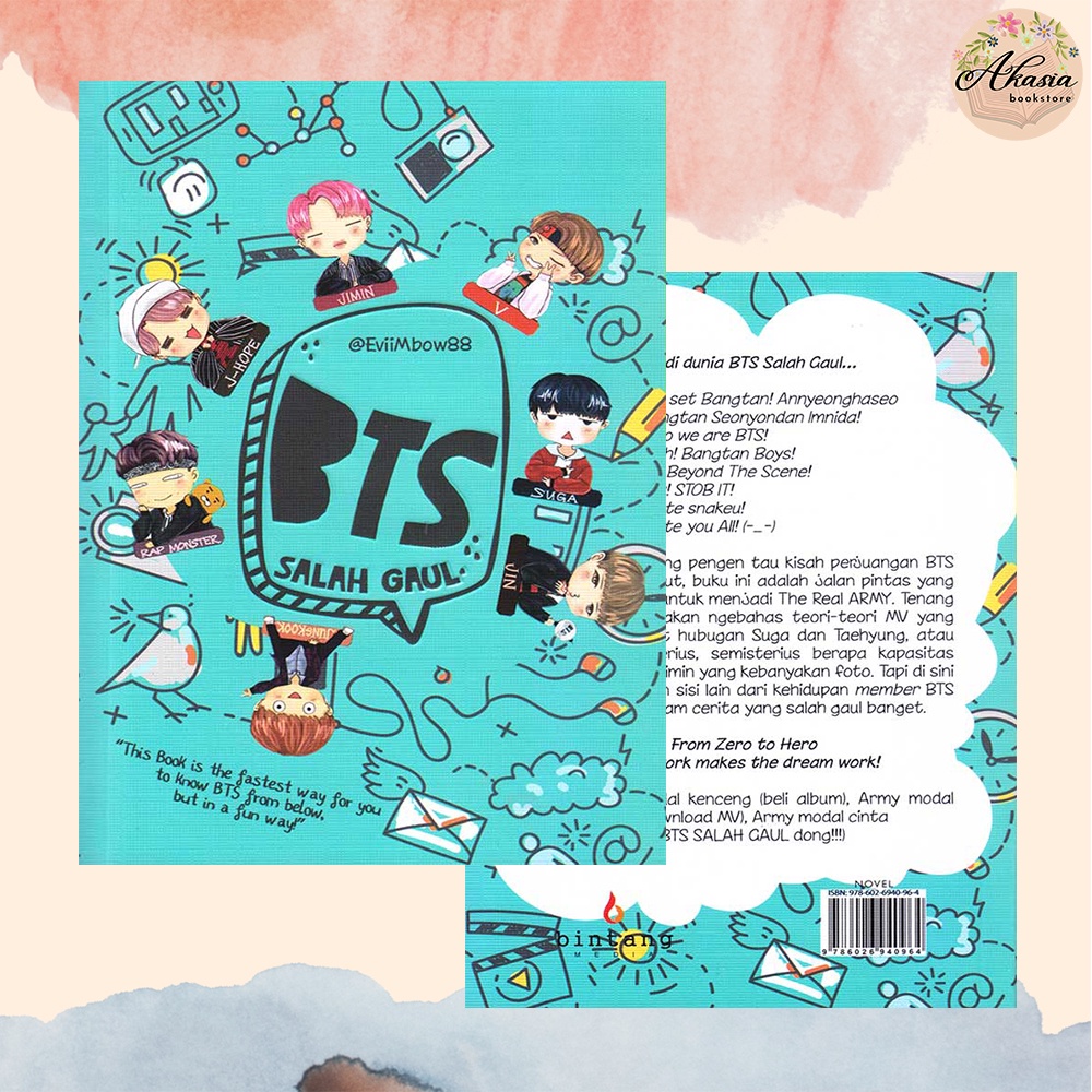 Buku Novel BTS Salah Gaul