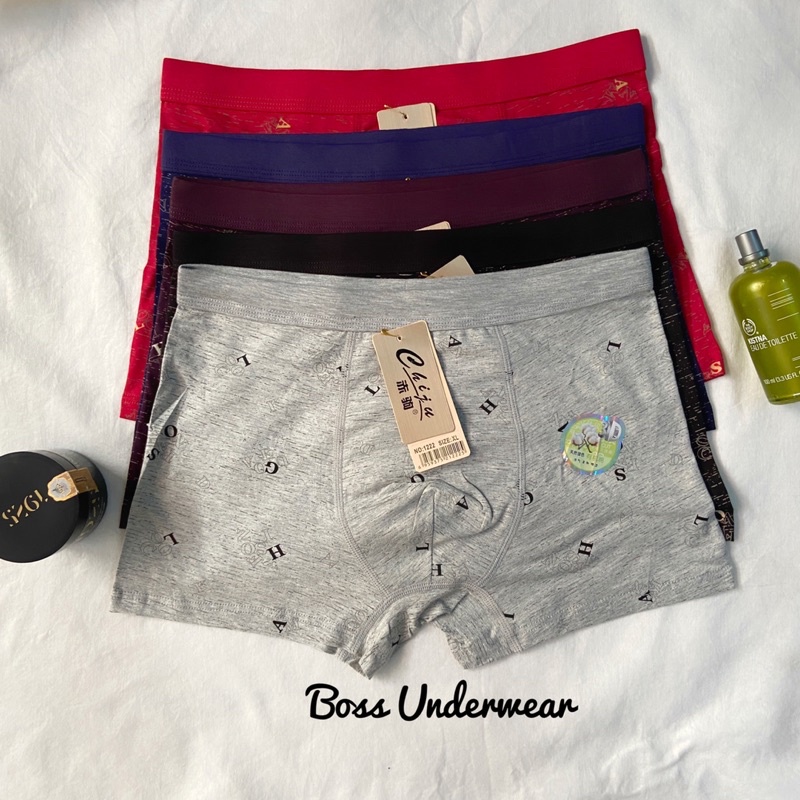 [3PCS] CD Boxer Pria | CD Pria | Celana Dalam Pria | Boxer Pria Motif | Mens Underwear, Boxer pria k