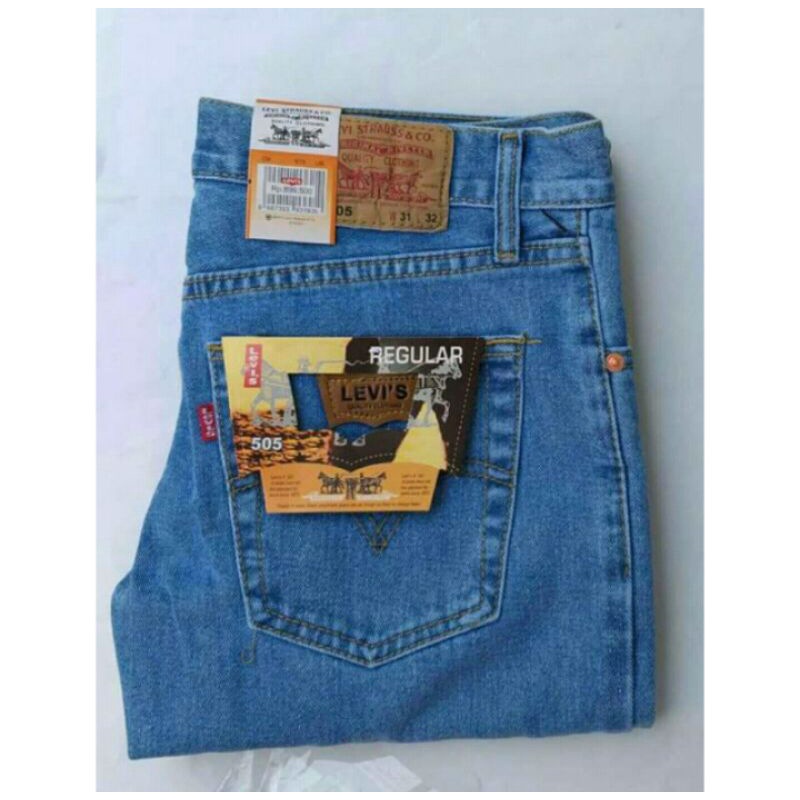 Celana Jeans Levis Pria Grade Ori 505