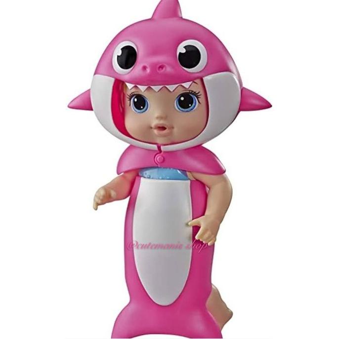 Mainan Boneka Baby Alive Baby Shark Hasbro Original Set Isi 3