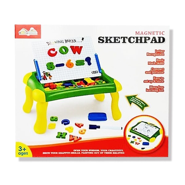 

Mainan Anak Magnetic Sketchpad Board Papan Tulis Magnet 2 In 1 Murah