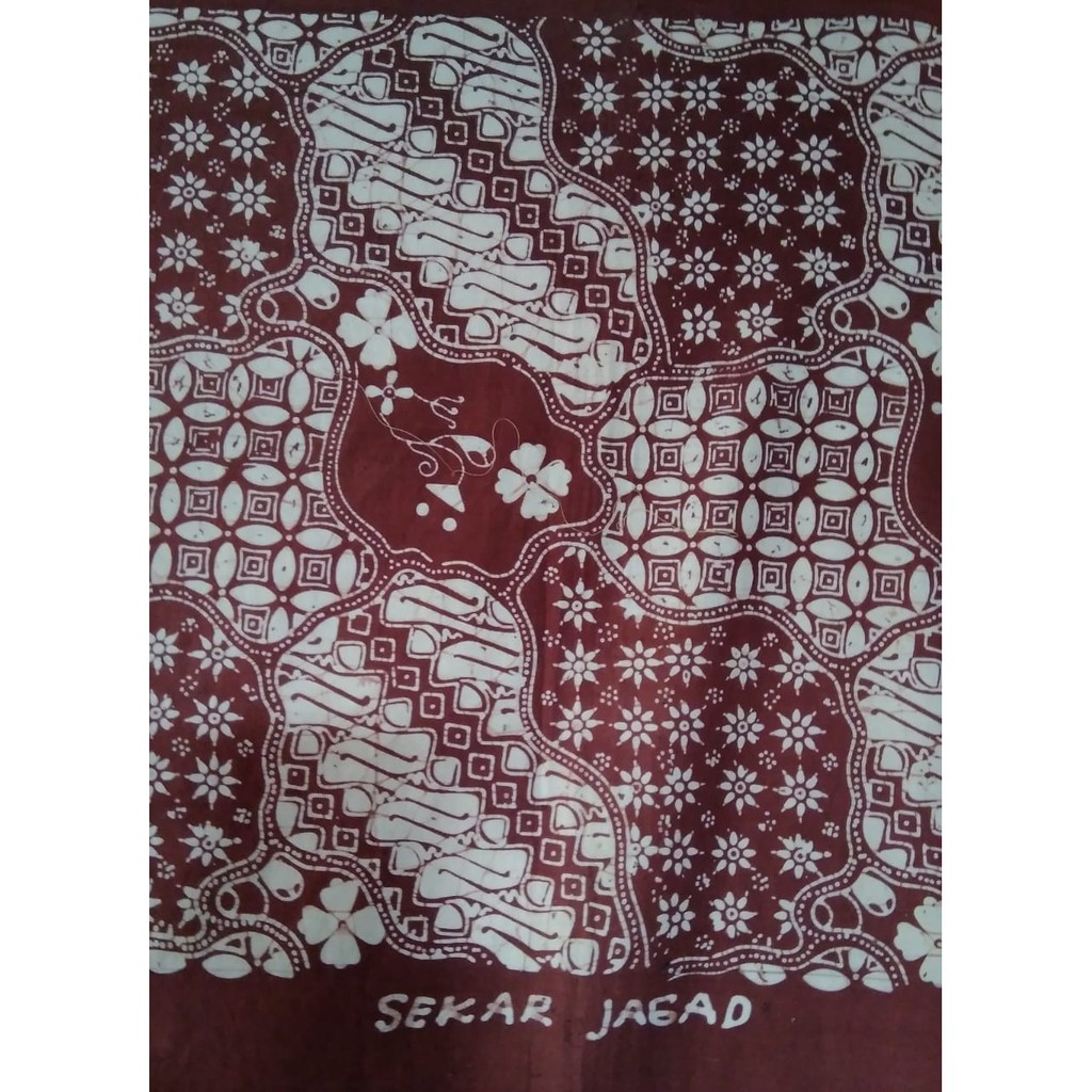 Batik Cap Motif Sekar Jagad
