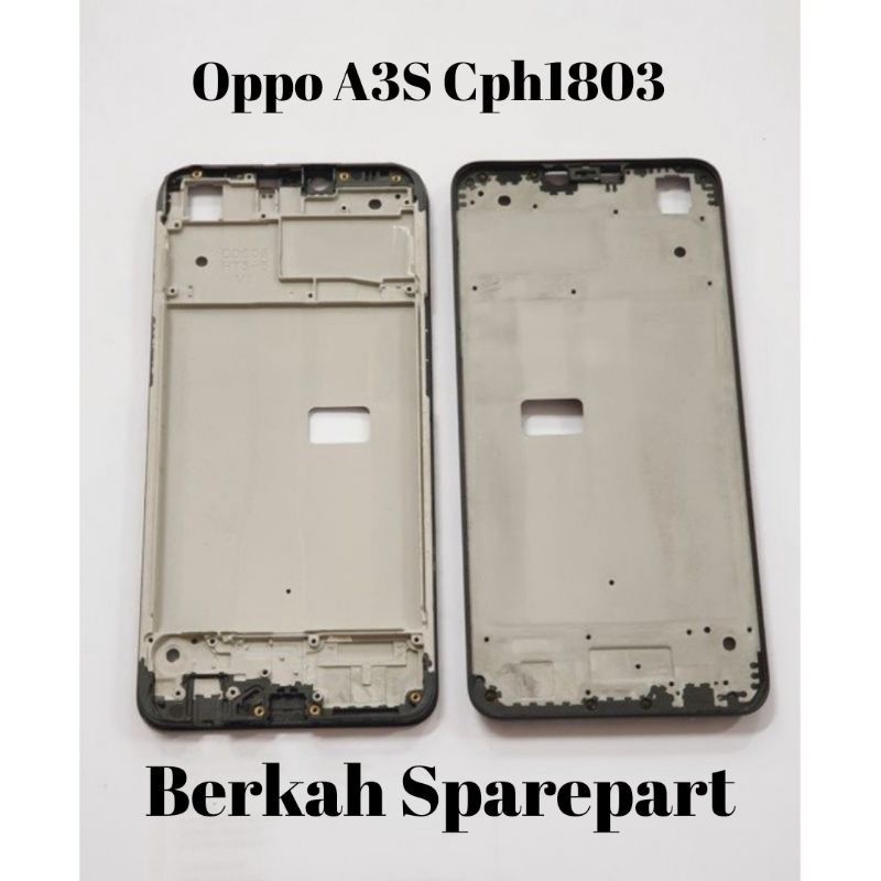 FRAME LCD / TULANG TENGAH OPPO A3S / TATAKAN LCD OPPO A3S