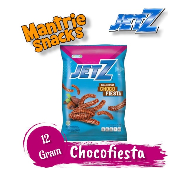 

makanan ringan snack jetz coklat 12gr ecer satuan bijian grosir