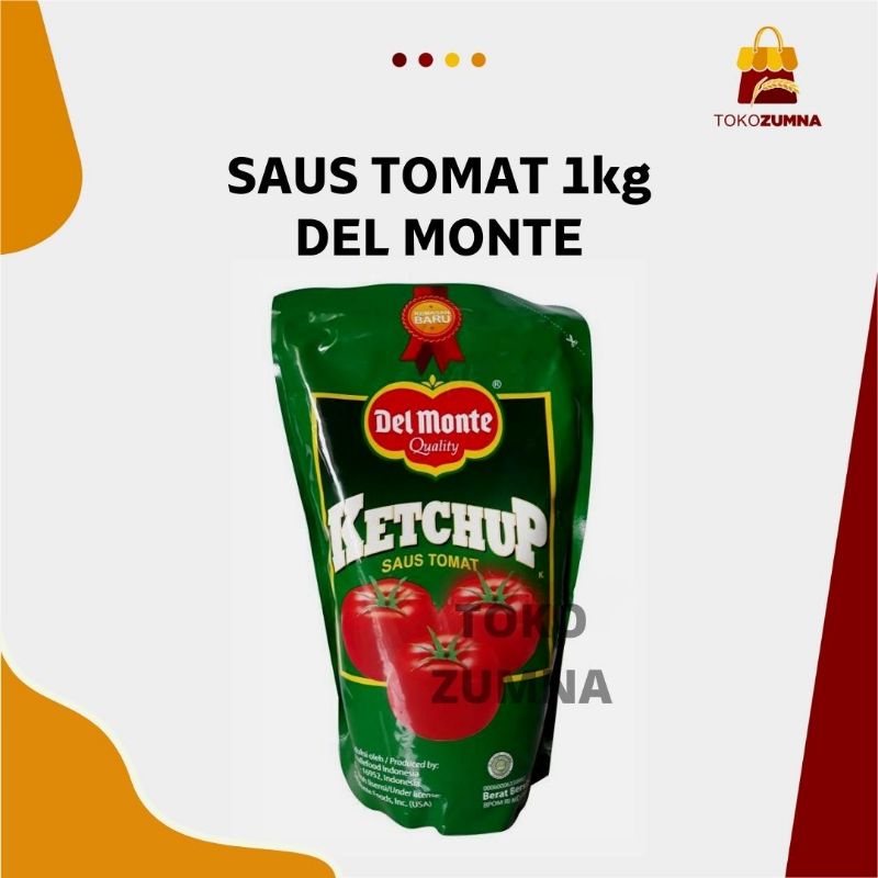 Delmonte 1kg Saos Tomat / Delmonte Saus Extra Hot