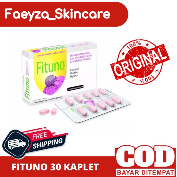 Fituno kimia farma 30kaplet (1 Box)