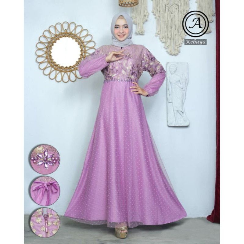 GAMIS SANGRILA/GAMIS PESTA MEWAH/SERAGAMAN KEBAYA