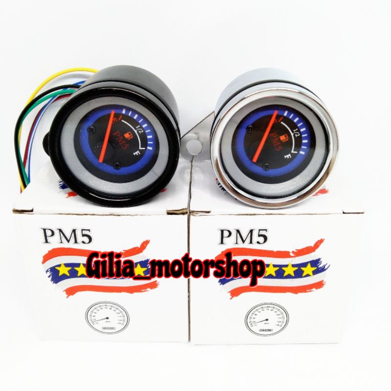 Amper Bensin Jarum Fuel Meter Speedometer Fuel Meter Bensin Jarum Led Ampere Bensin Analog Led