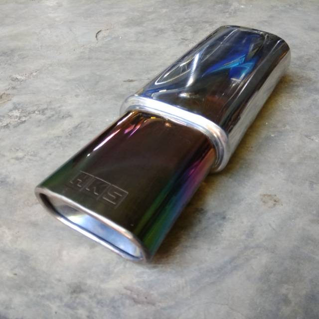 Knalpot mobil Hks turbo kotak panjang