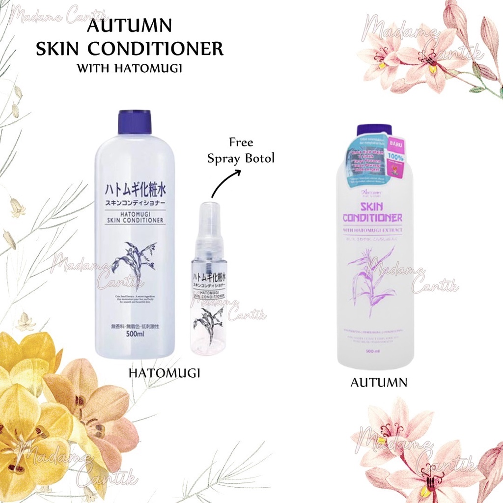 ✿ MADAME ✿ AUTUMN TONER WITH HATOMUGI EXTRACT ORIGINAL BPOM