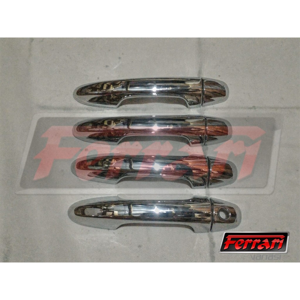 COVER HANDLE MOBIL TOYOTA INNOVA REBORN CHROME FERRARI VARIASI