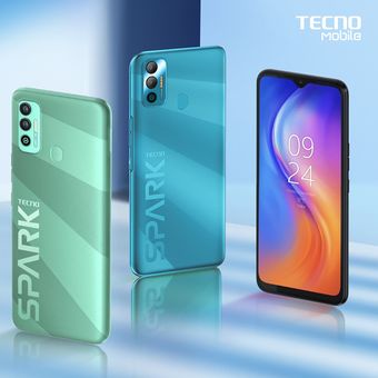 Techno Spark 7 NFC Ram 2/32GB Garansi Resmi 1 Tahun