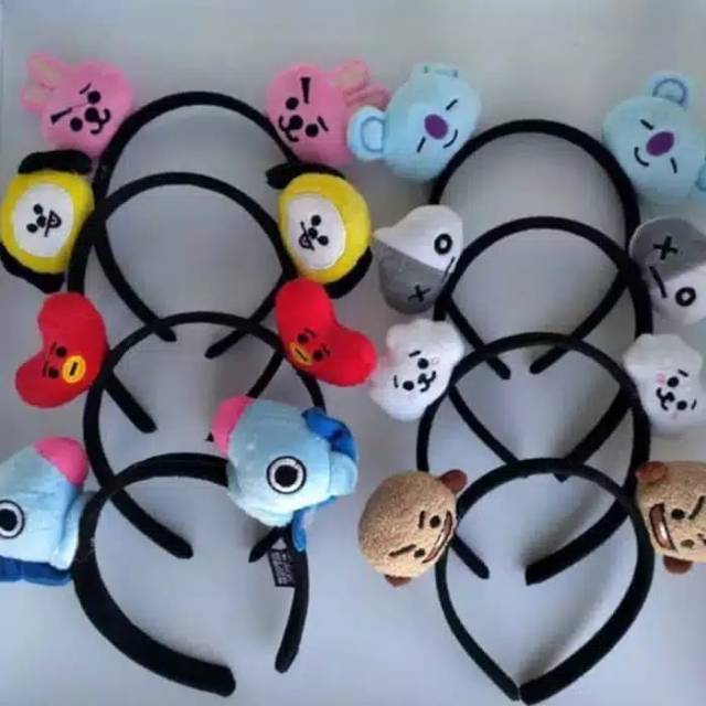 BANDO BT21 BAHAN PLUSH BONEKA