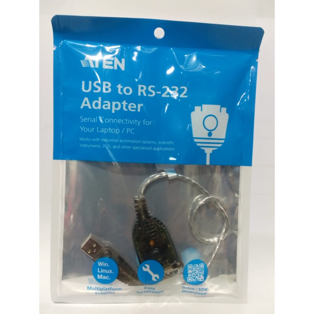 kabel usb to serial aten rs 232