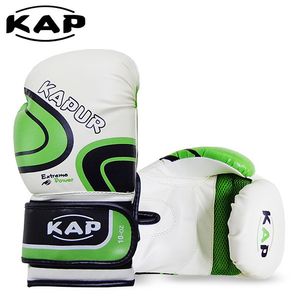 Sarung tinju glove tinju boxing mma KAP 1017 Putih Hijau