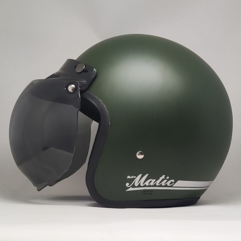 Helm Bogo Dewasa Retro Untuk Motor Matic