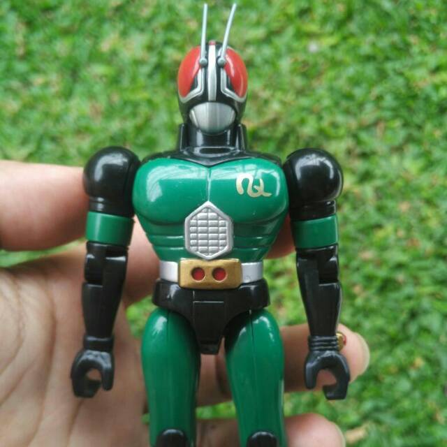 Kamen Saban Masked Rider Black RX Ksatria Baja Hitam Bandai 1995 jadul