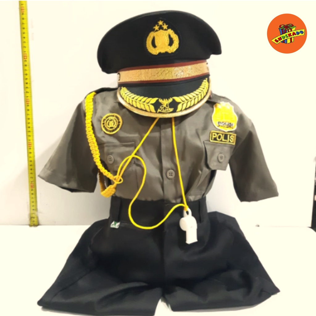 KOSTUM POLISI ANAK MAKASSAR - Kostum Profesi Anak