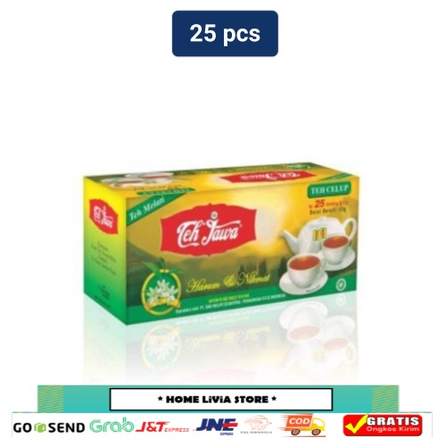 

Teh Jawa Teh Celup Jasmine Isi 25 pcs