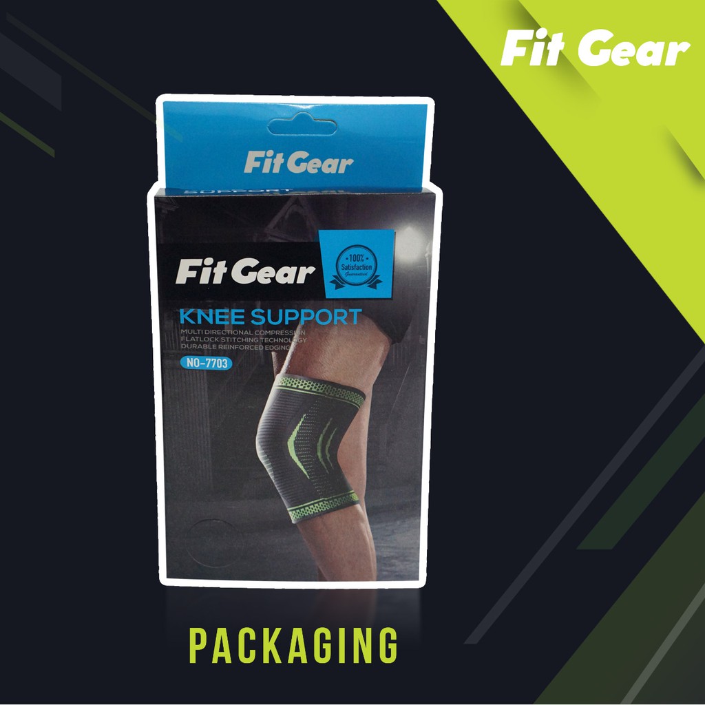 Knee Support / Pelindung lutut Fit Gear NO 7703 – Electric Series