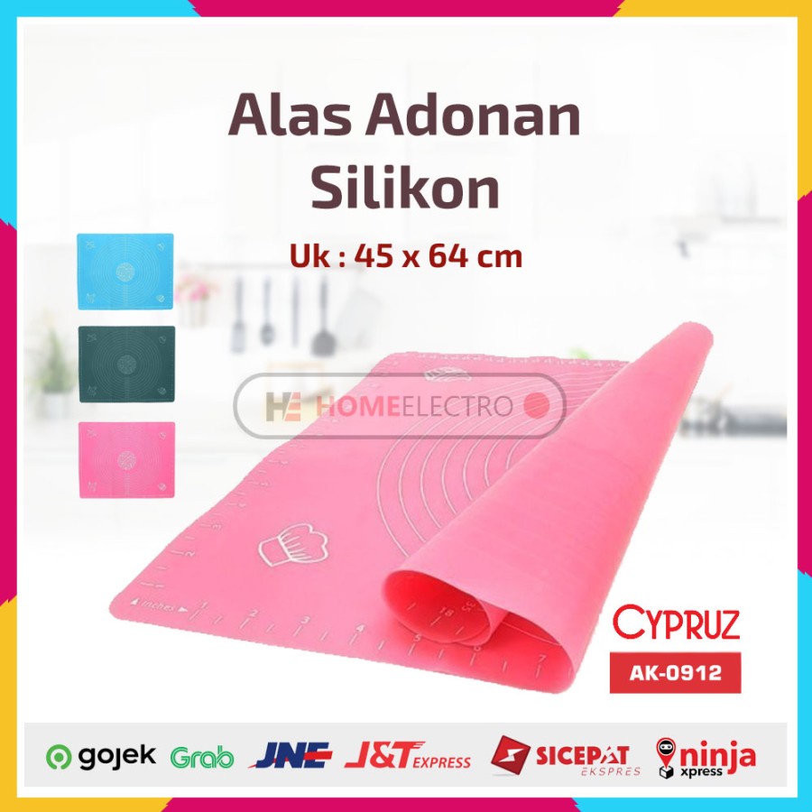 Cypruz AK-0912 Silicone Mat Baking / Alas Adonan Silikon 45 x 64 cm