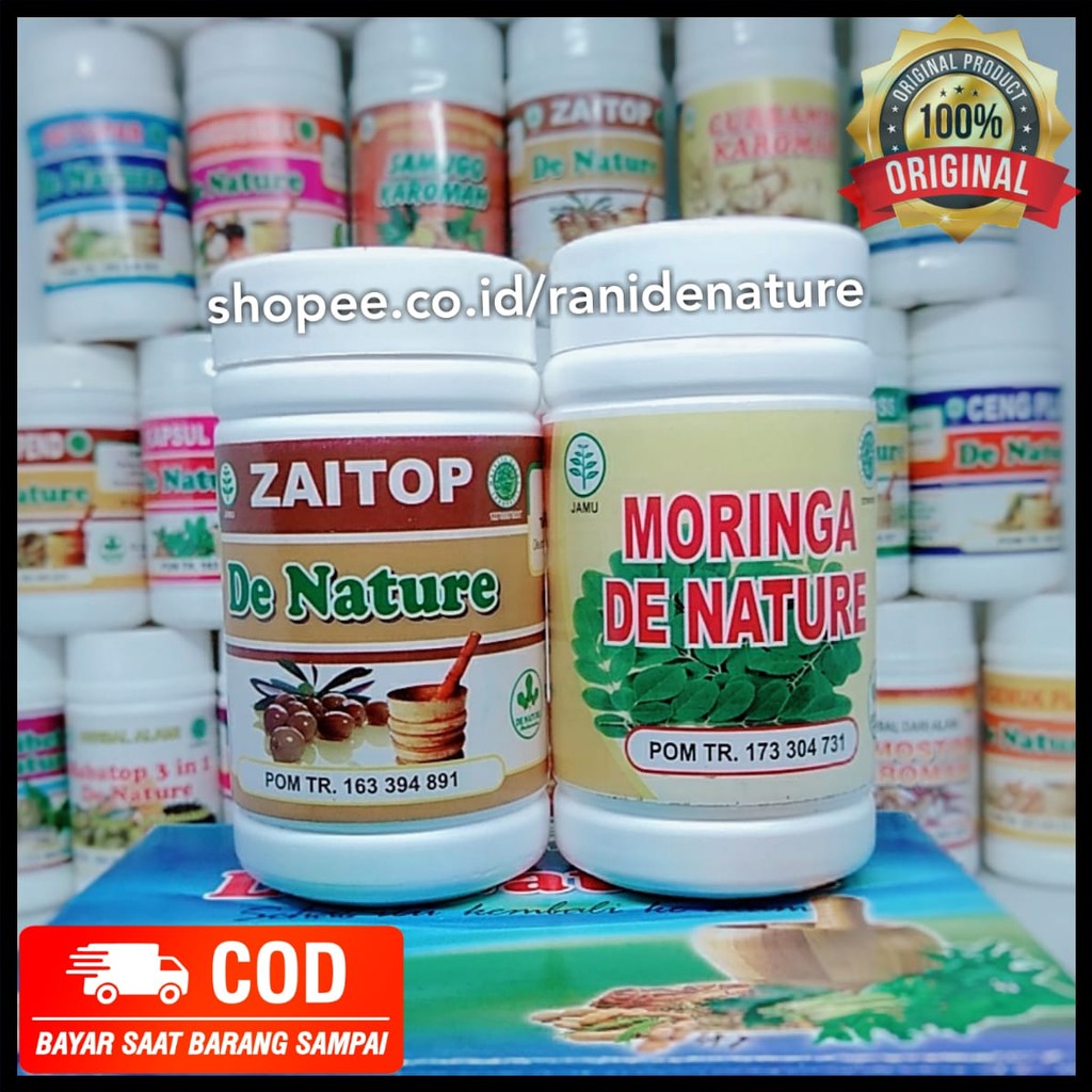 

OBAT MAAG KRONIS ASAM LAMBUNG TINGGI MORINGA ZAITOP ASLI DE NATURE
